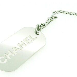CHANEL key ring Silver Women Authentic secondhand